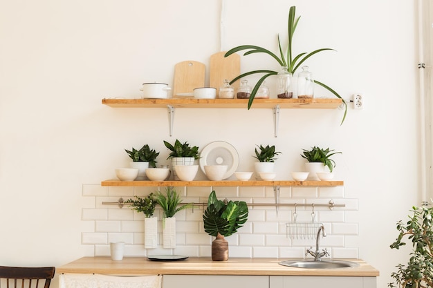 Bucătărie luminoasă